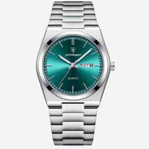 Fortuno Emerald Men’s Watch – 40mm Stainless Steel – Brand New